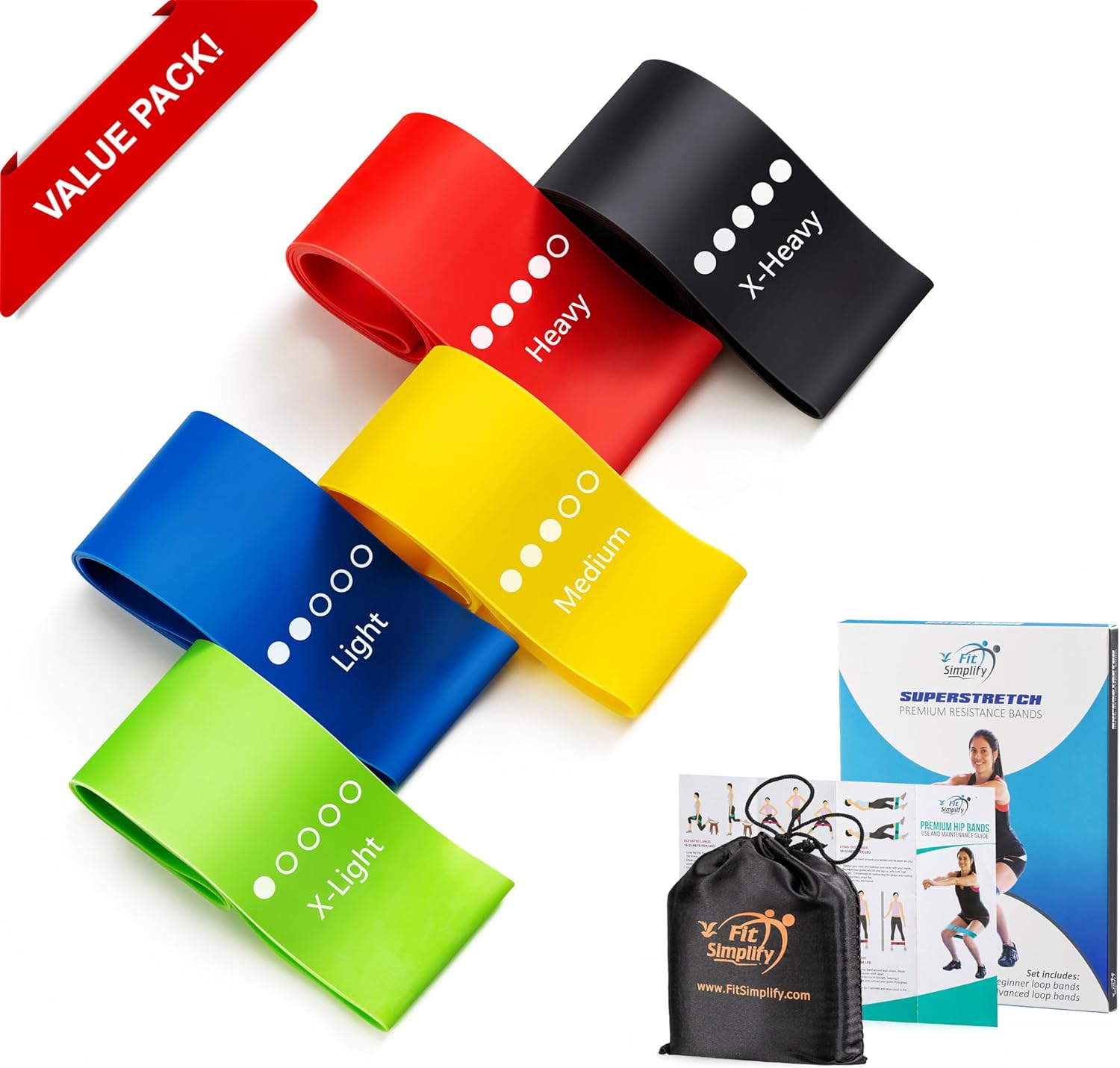 Fit Simplify Resistance Bands — Great With Any Workout