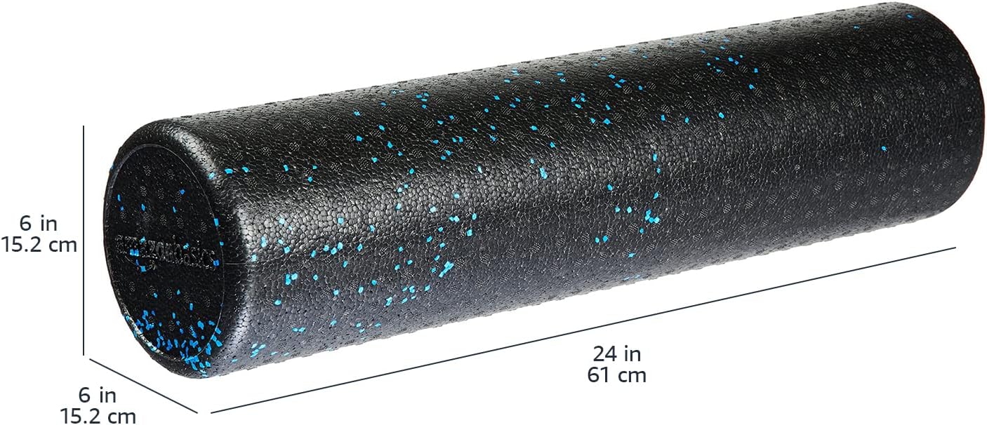 Amazon Basics Foam Roller 24" — Lightweight and easy to carry to class and