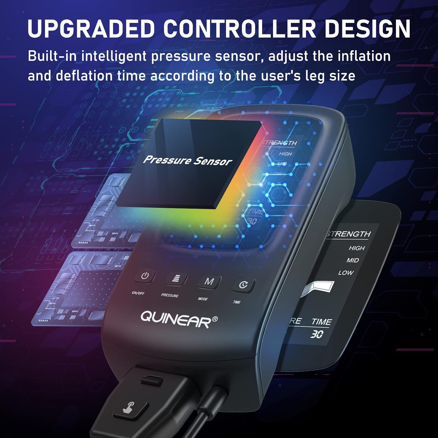 QUINEAR Air Compression Recovery System — RELAXATION & REFRESH & RECOVERY - QUINEAR air