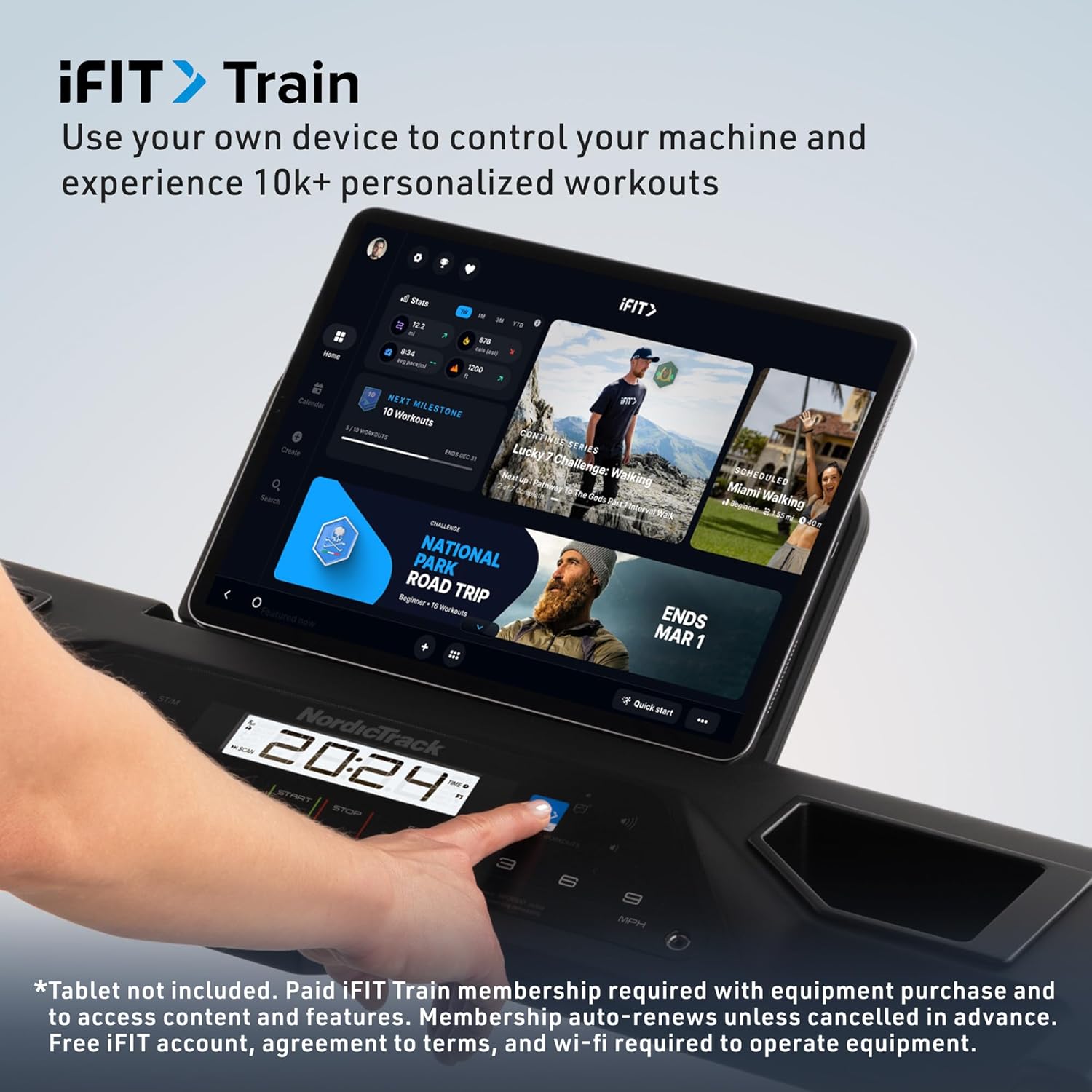 NordicTrack T Series Treadmill — 0-10% Incline
