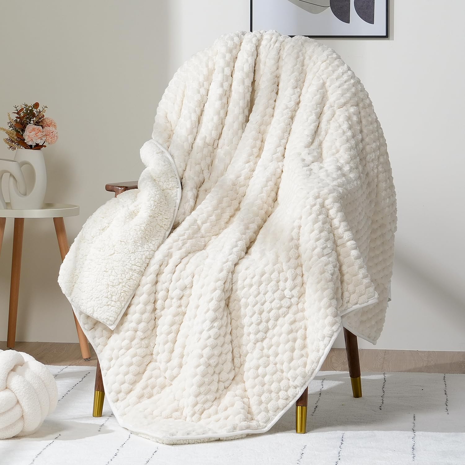Wemore Fleece Weighted Blanket (15 lb)