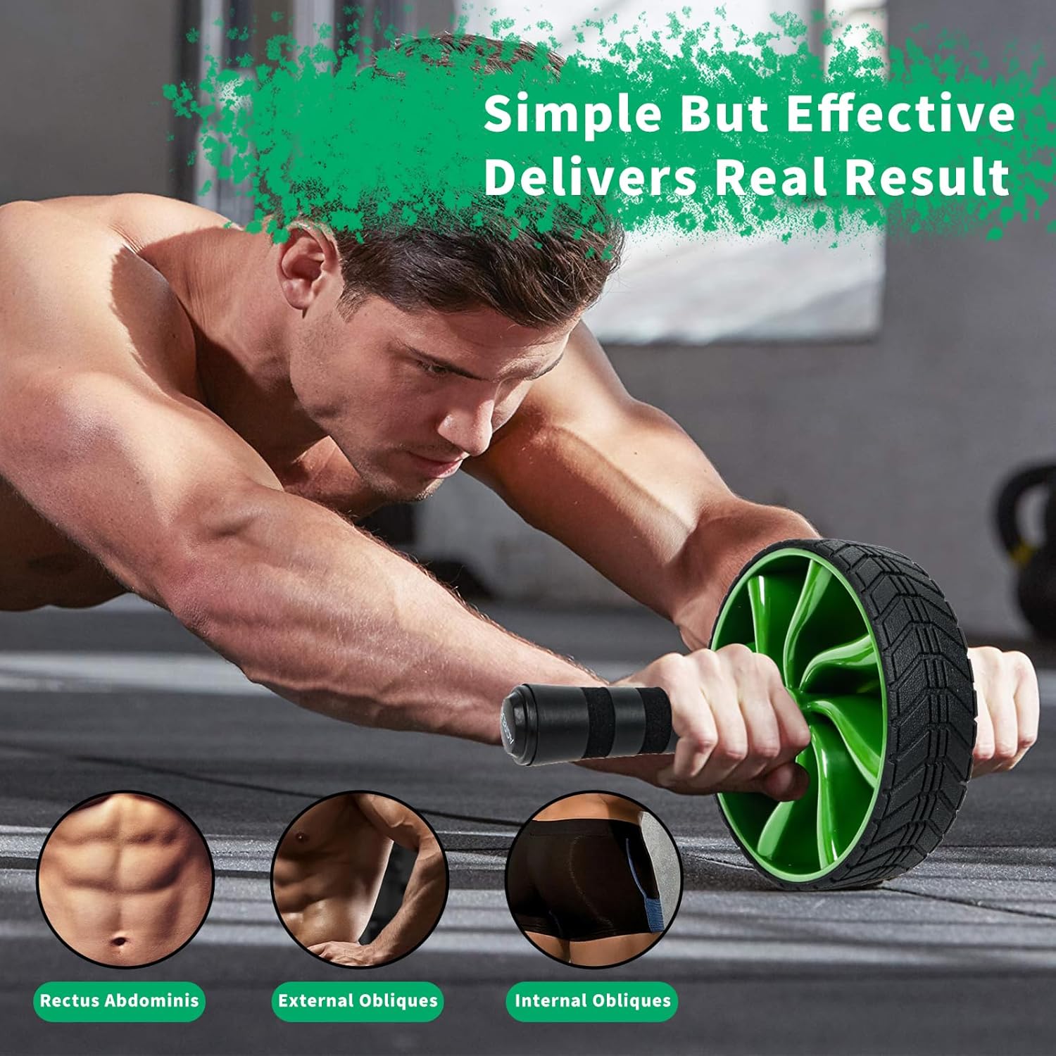 Agrejo Ab Roller Wheel — Safe and Anti-Skid